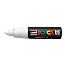 Uni posca opaque water base pc-7mm white