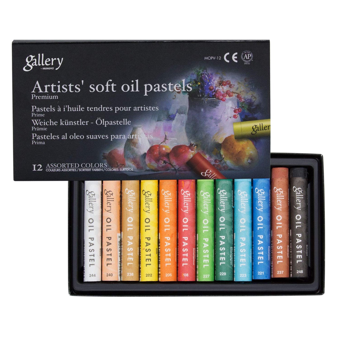 MUNGYO ARTISTS SOFT OIL PASTELS 12