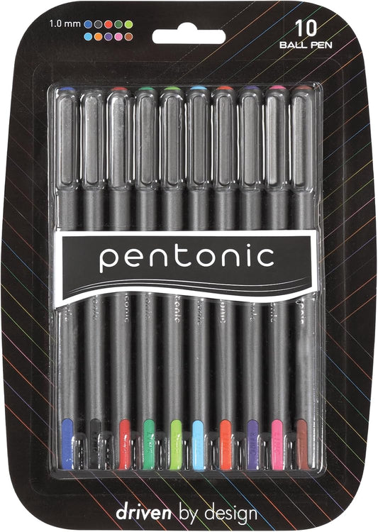 Pentonic LINC Premium Ball Point Pen - 1.0mm set of 10