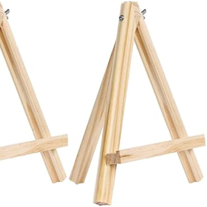 ART PARK WOOD EASEL WITH SCREW  8"