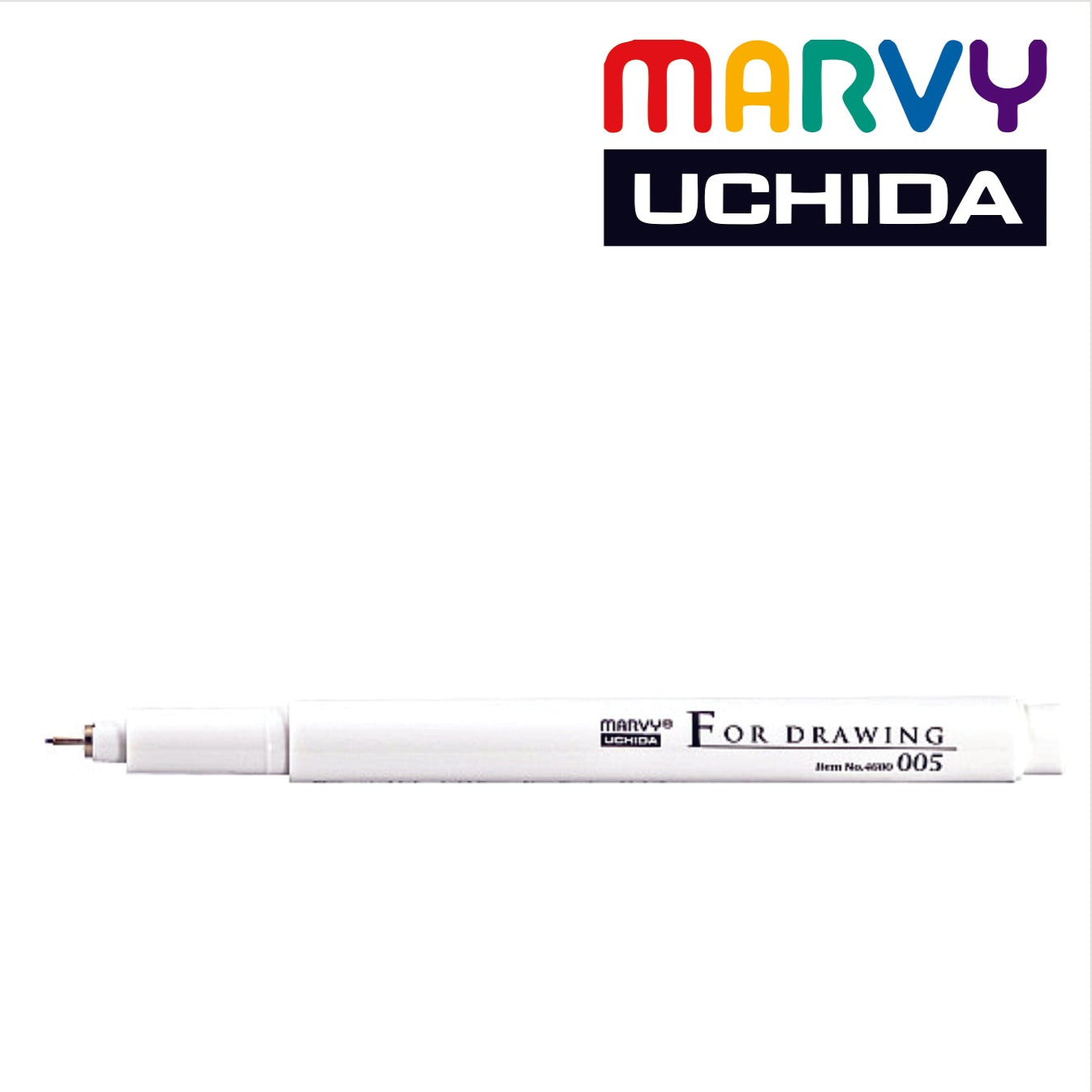 Marvy Uchida 4600 Drawing Technical Pen Black - 0.05 Tip