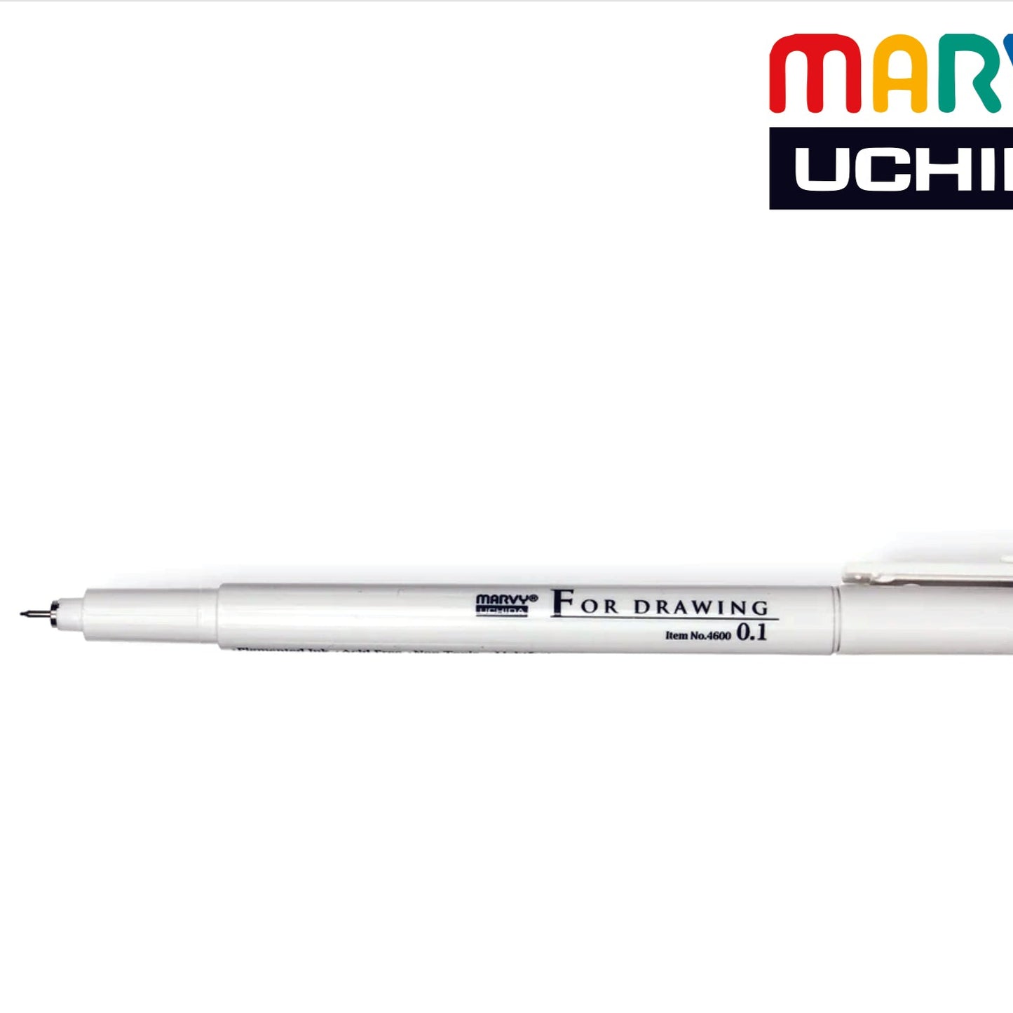 Marvy Uchida 4600 Drawing Technical Pen Black - 0.1 Tip
