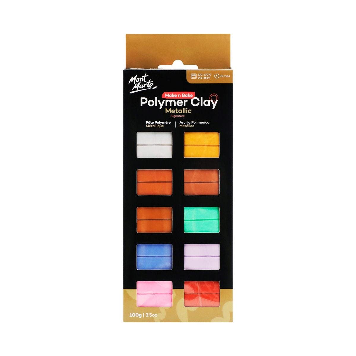 Mont Marte Metalic Polymer Clay 100gm
