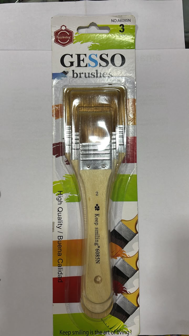 ap gesso brush set of 3