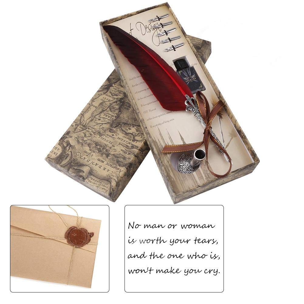 El-Dorado Father Antique Dip Pen Set