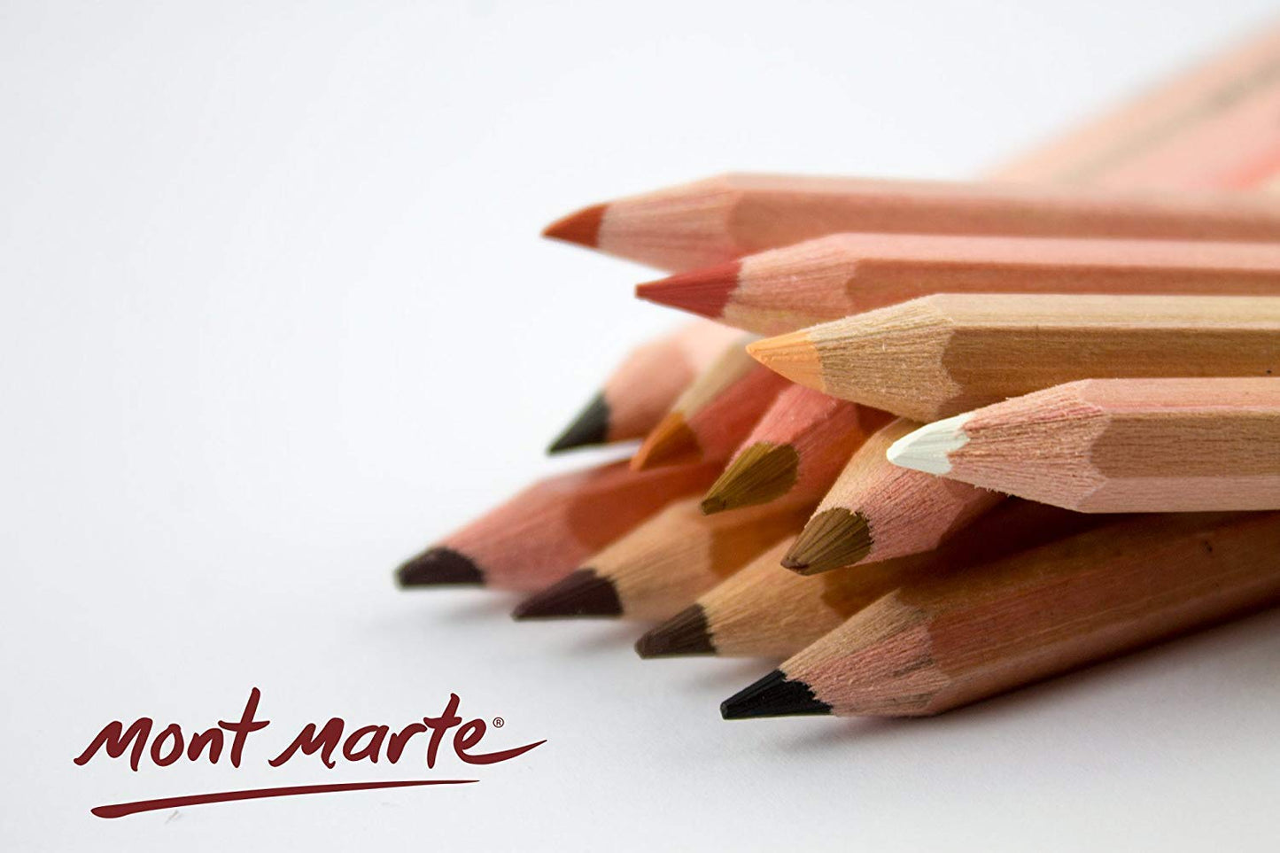 MONT MARTE Artist 12 Skin Colour Pencils