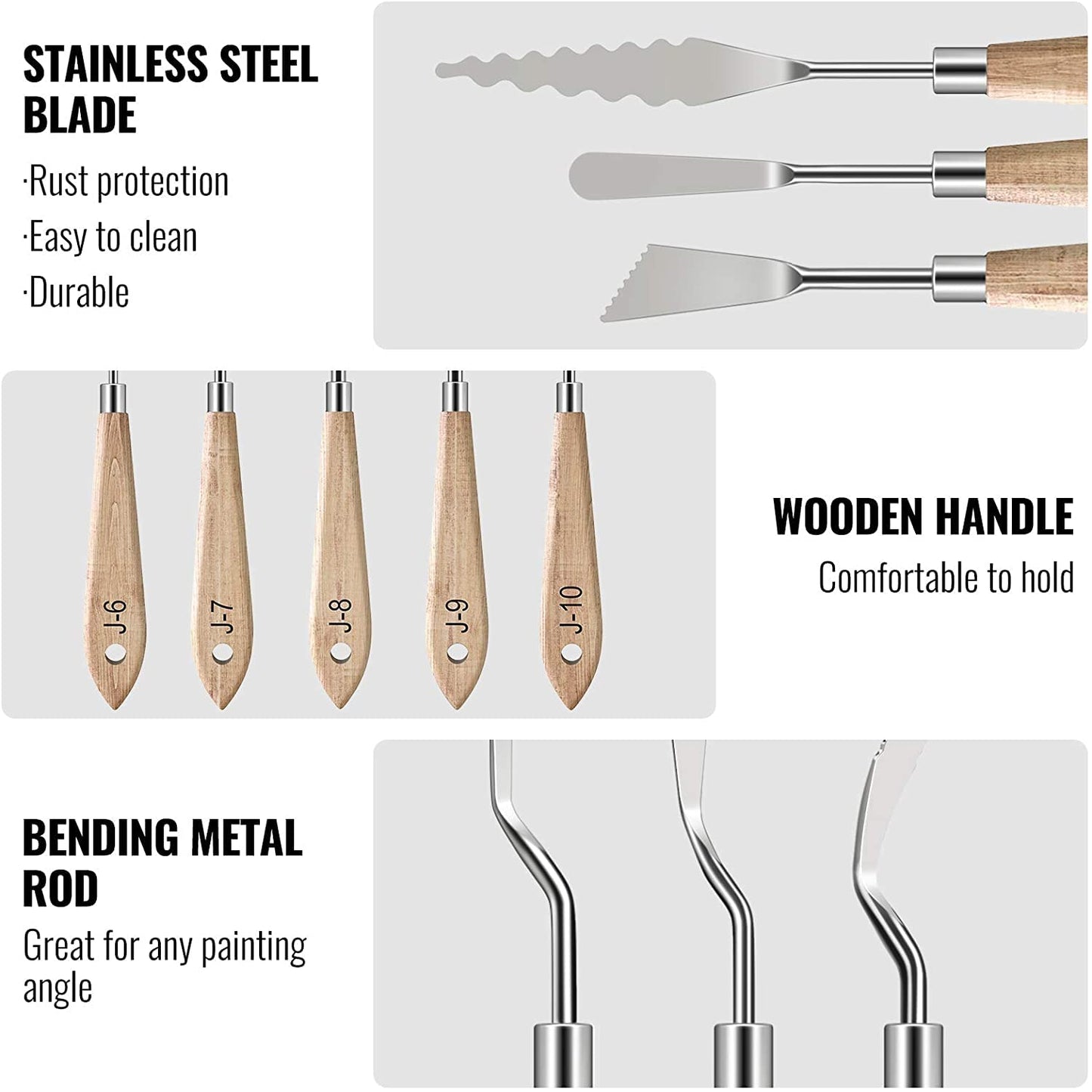 Artpark Special Effect Painting Knives set of 10 - AP06930