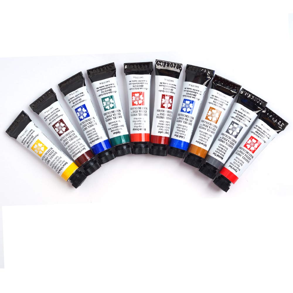 Daniel Smith 285610016 Alvaro Castagnet Master Artist Watercolor Set (10 Pack), 5ml