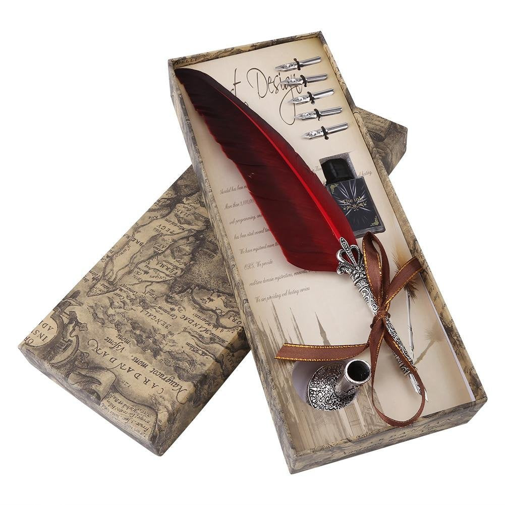 El-Dorado Father Antique Dip Pen Set