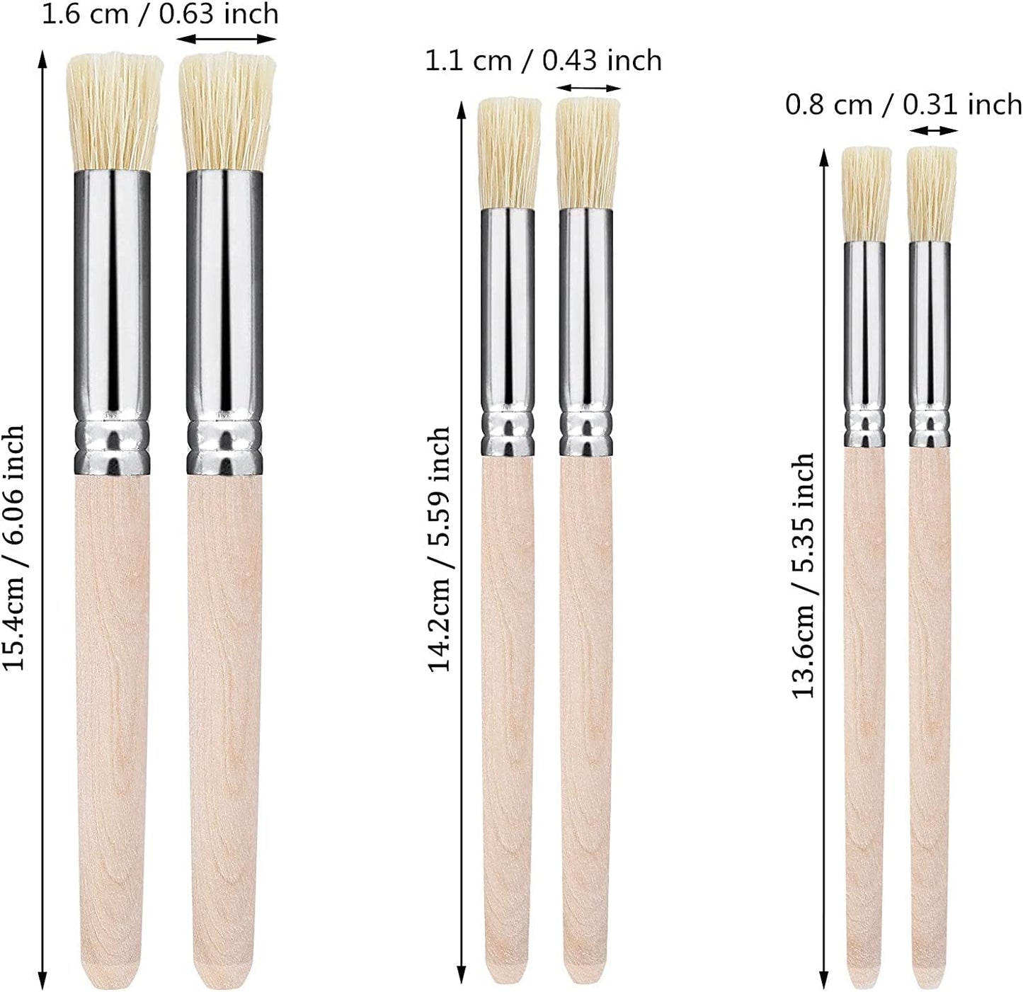 Artpark Stencil Brush 6 PCS