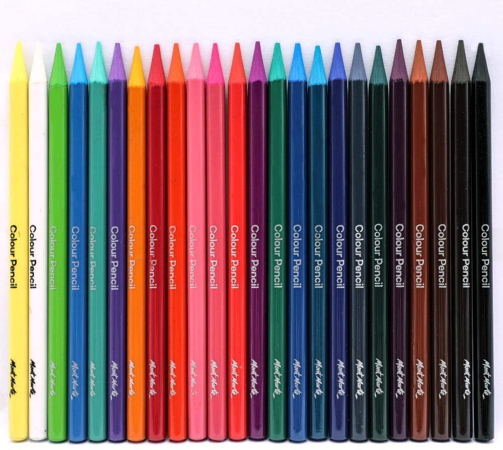 Mont Marte Woodless Watercolour Pencils 24pc