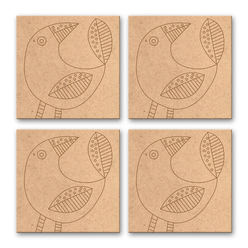 iCraft Doodling Tiles-3"x 3"-WE 788