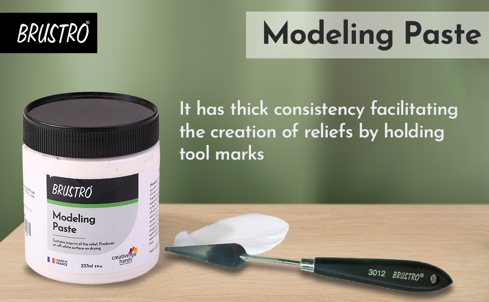 BRUSTRO MODELING PASTE 237ML