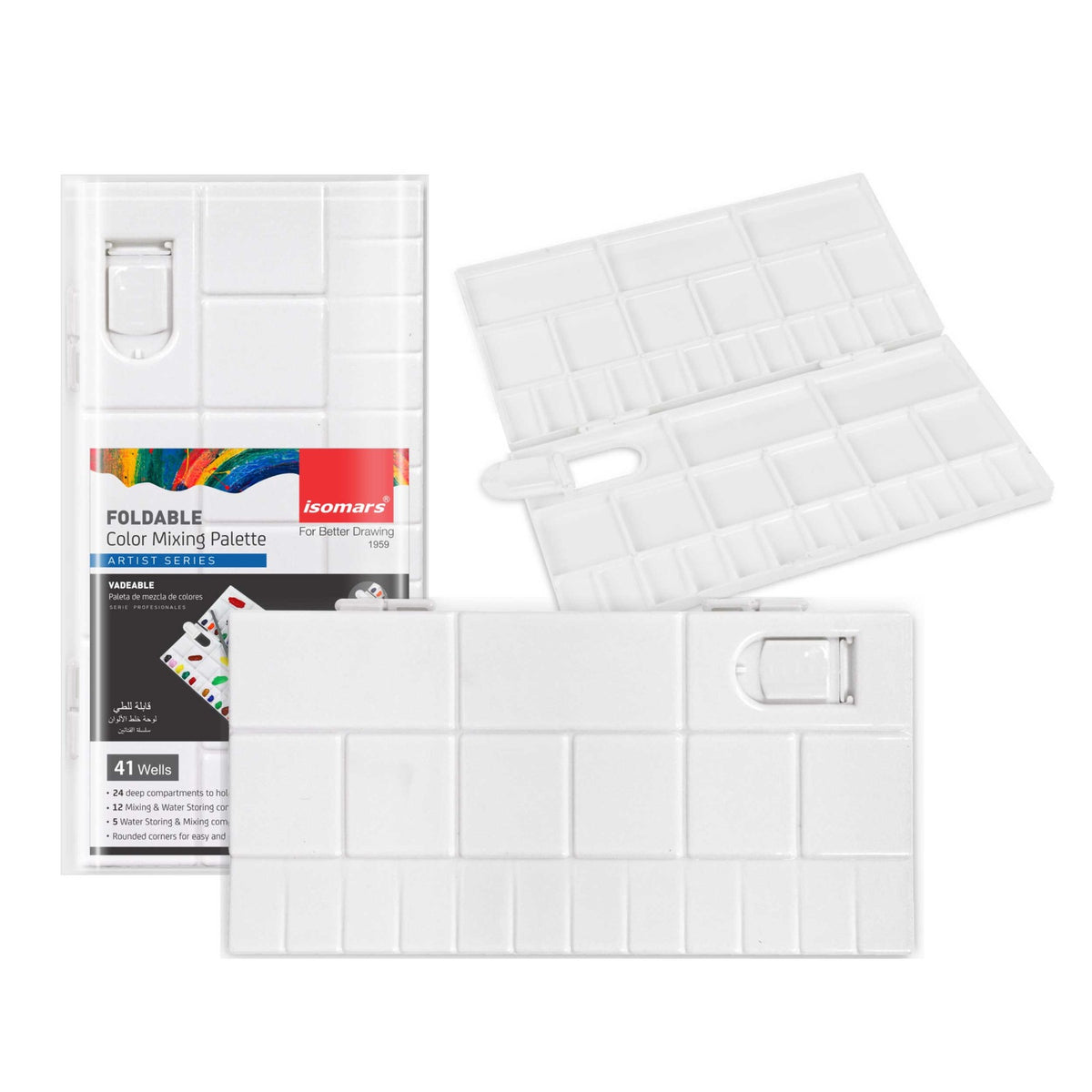 Foldable Colour Mixing Palette