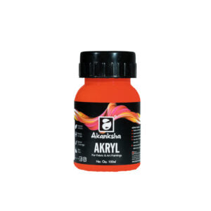 AKANKSHA ACRYLIC COLOUR 100ML VERMILION