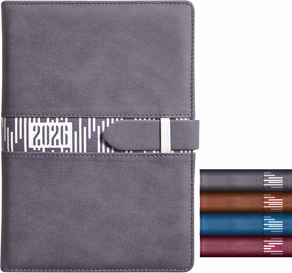 ANUPAM 2026 DIARY 807 B5 SLIDE GREY