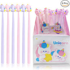 ARTPARK FANCY UNICORN SILICON GEL PEN KK-7933-24