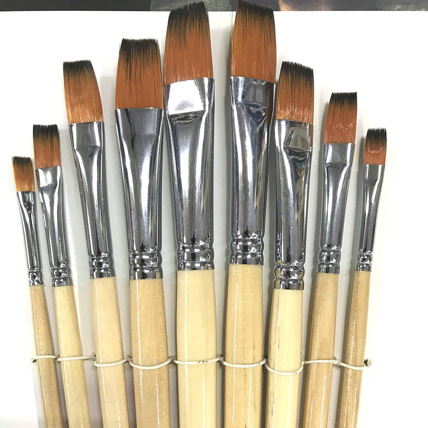 ARTPARK FLAT BRUSH KS 9008HS SET OF 9