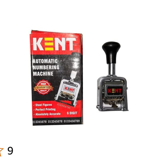 ARTPARK KENT AUTOMATIC NUMBERING MACHINE 6 DIGIT