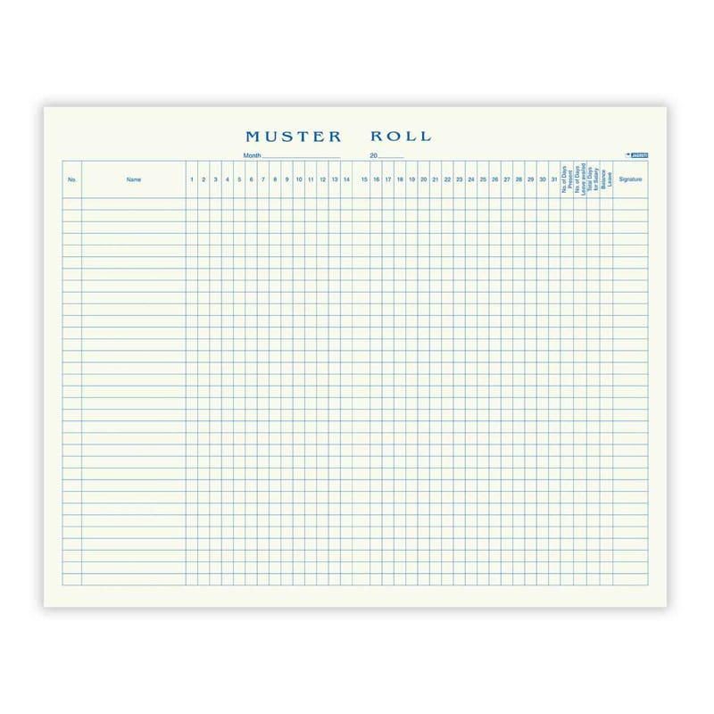 AP MUSTER NOTEBOOK 2QR