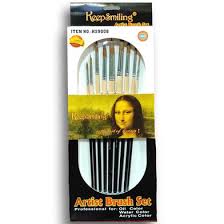 ARTPARK ROUND BRUSH KS 9008HS SET OF 9