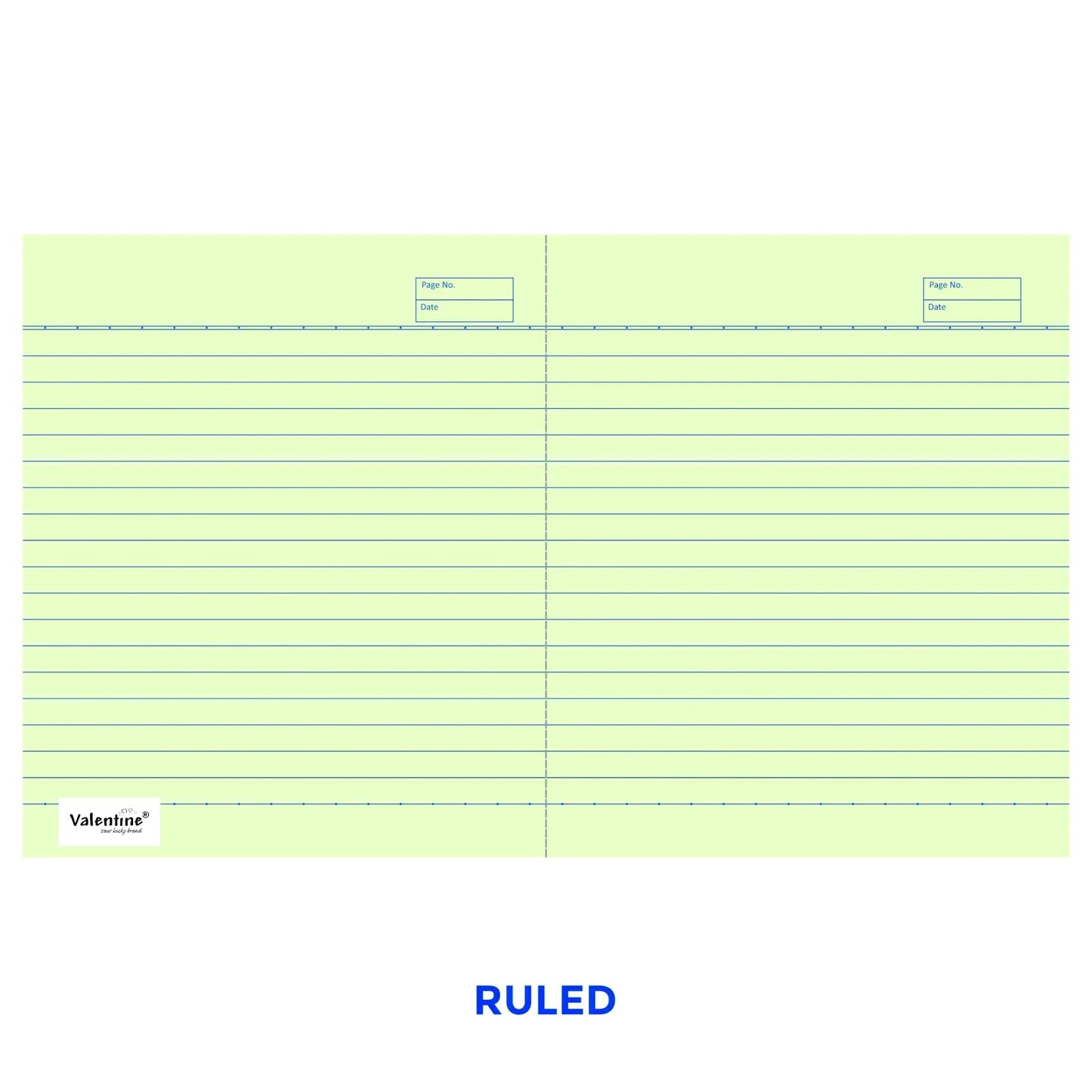 AP RULED LETTER SIZE LEDGER PAPER IMITATION BINDING
