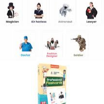 ARTPARK SPARTAN KIDS PROFESSION 27 FLASH CARD