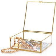ARTPARK ANTIQUE GLASS BOX SQUARE 6X6X2"