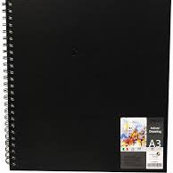 ARTPARK ARTIST DRAWING BOOK 140gsm, A3 WIRO LANDSCAPE BLACK