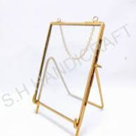 ARTPARK FLOATING GLASS FRAME WITH HANGING CHAIN 5X7