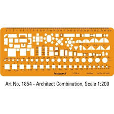 ARTPARK FURNITURE TEMPLATE 1:200