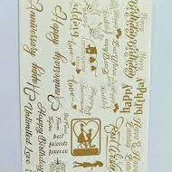 ARTPARK GOLDEN STICKER PVC