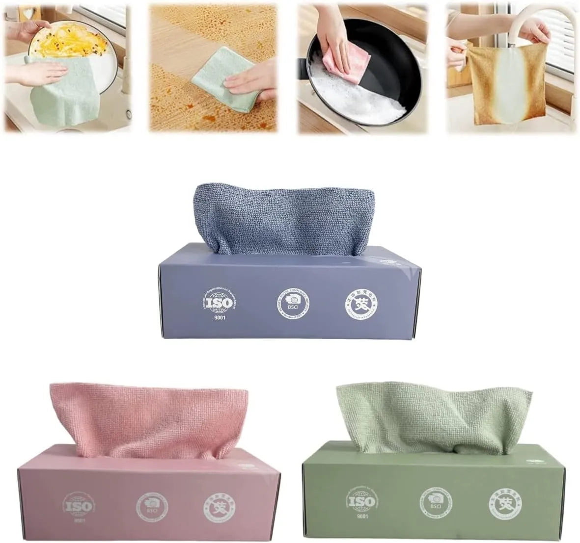 ARTPARK REMOVABLE MICROFIBER RAGS 20PCS