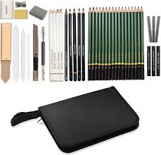 ARTPARK KS SKETCHING DRAWING SET WALLET 42 PC