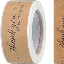 ARTPARK THANK YOU STICKER ROLL 1"X3"