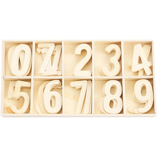 ARTPARK WOODEN NUMBERS 0TO9 SET