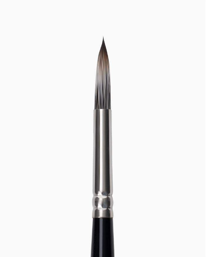 Camel brush round no.12 brown
