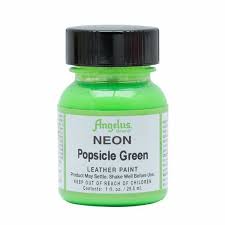 Angelus  Leather Paint Popsicle Neon Green 29.5ml
