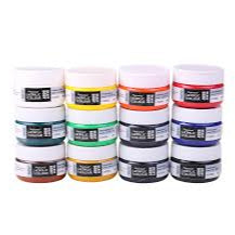 BRUSTRO ARTIST HEAVY BODY ACRYLIC COLOUR PASTEL 12 COL. ,50ML