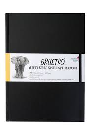 BRUSTRO ARTISTS SKETCH BOOK A4 110 GSM 160 PAGE
