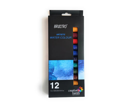 BRUSTRO ARTISTS WATER COLOUR SET OF 12