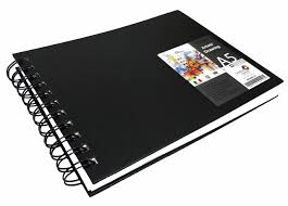 BRUSTRO ARTISTS' SKETCH A5 WIRO BOOK PORTRAIT 116 PAGES, 160 GSM