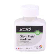 BRUSTRO GLOSS FLUID MEDIUM 100ML