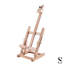 BRUSTRO H-FRAME WOODEN EASEL 17"