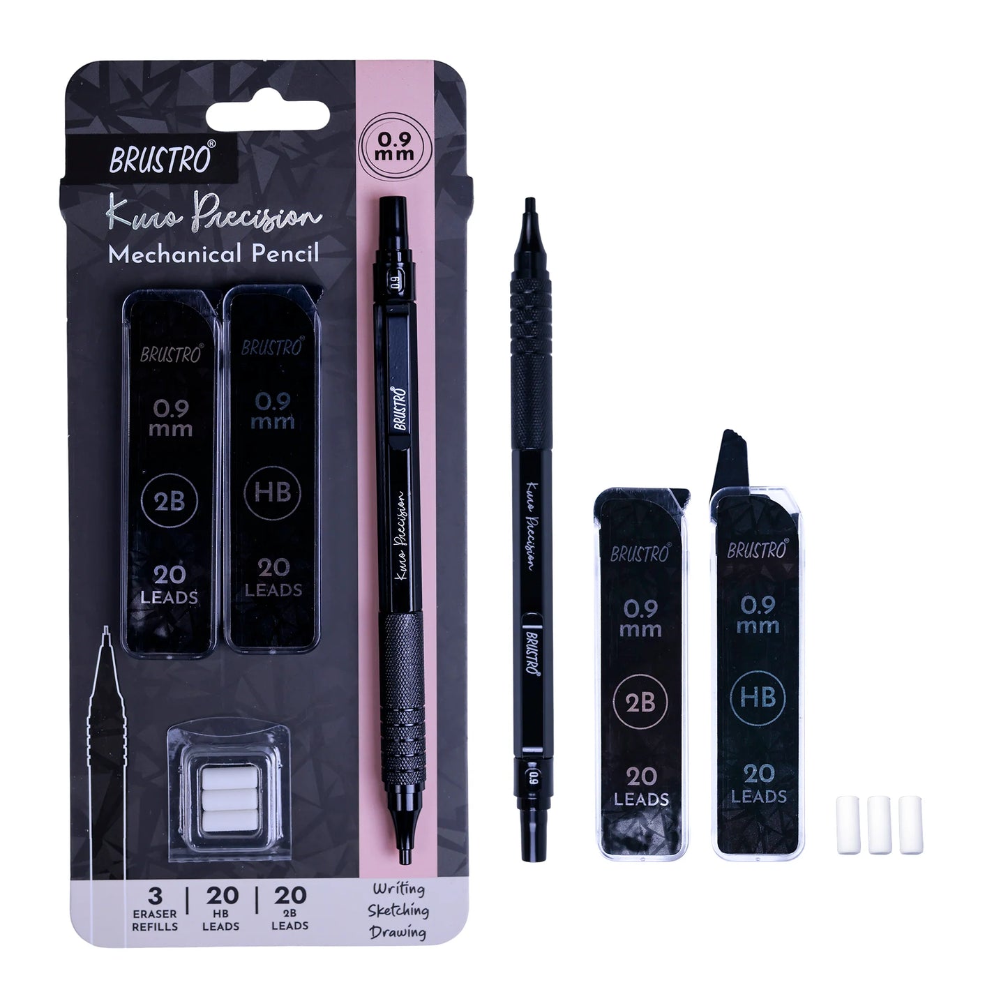 BRUSTRO KURO MECHANICAL PENCIL 0.9