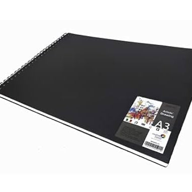 BRUSTRO SKETCH BOOK WIRO LANDSCAPE 160GSM A3