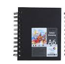 BRUSTRO SKETCH BOOK WIRO LANDSCAPE 160GSM A6