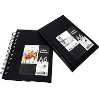 BRUSTRO SKETCH BOOK WIRO PORTRAIT 160GSM A6