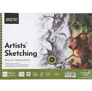 BRUSTRO SKETCHING WIRO PAD 110 GSM A4