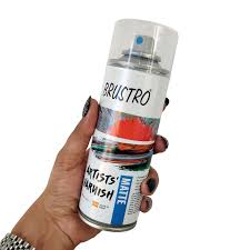 BRUSTRO VARNISH SPRAY MATTE 200ML